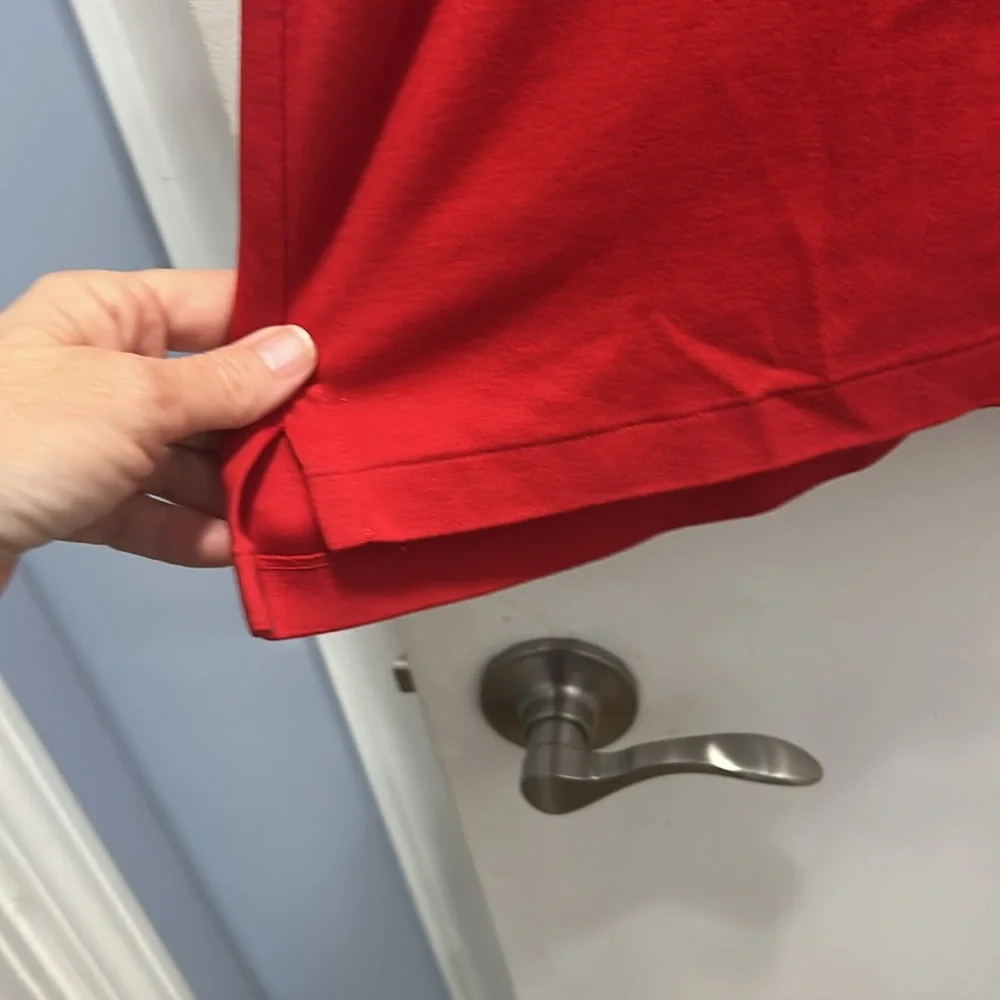 Ralph Lauren Red Polo Shirt Classic Cotton Casual
